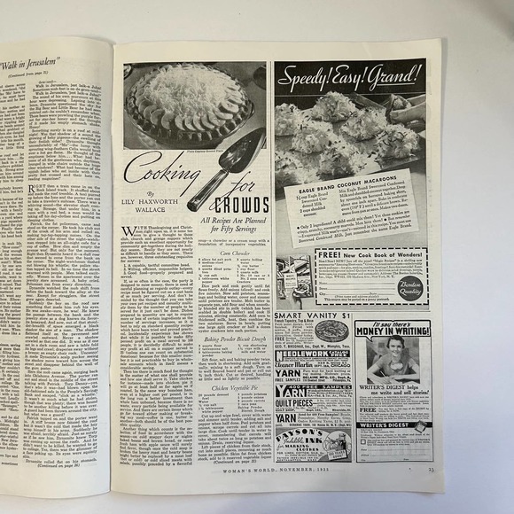 Vintage Woman's World Magazine November 1935 Advertising Ephemera - Picture 7 of 11